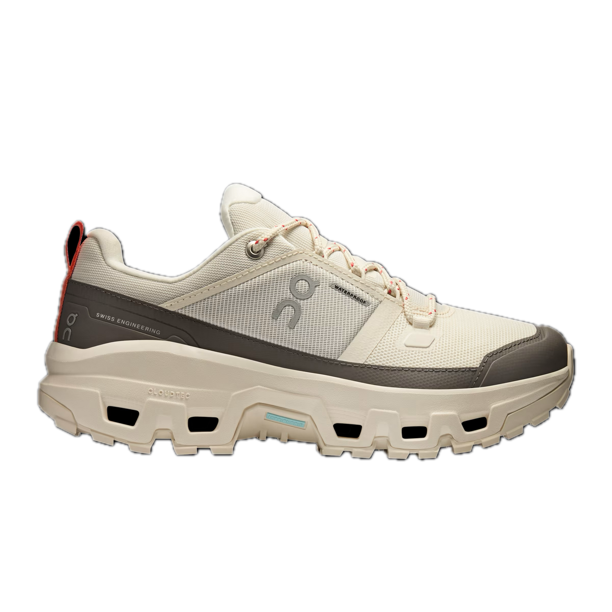 On Cloud Women's Cloudrock Low Waterproof - Ivory/Ivory