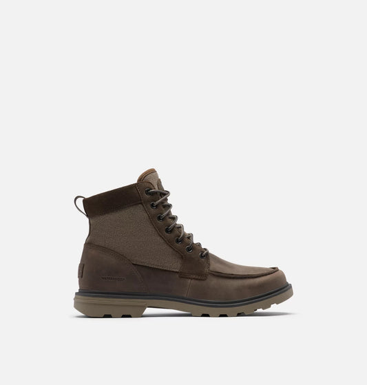 Sorel Men's CARSON™ Moc Waterproof Boots - Major/Wet Sand