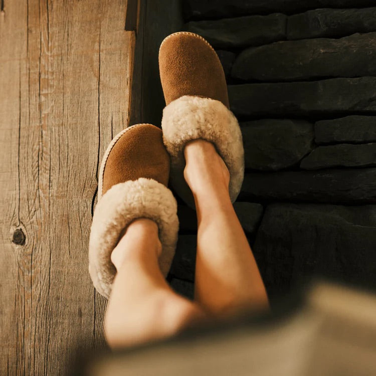 Olukai Women's Ku‘i Slipper - Tan/Bone