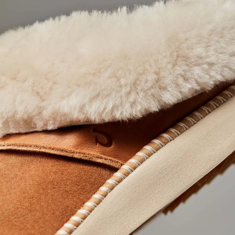 Olukai Women's Ku‘i Slipper - Tan/Bone