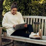 Olukai Women's Ku‘i Slipper - Tan/Bone