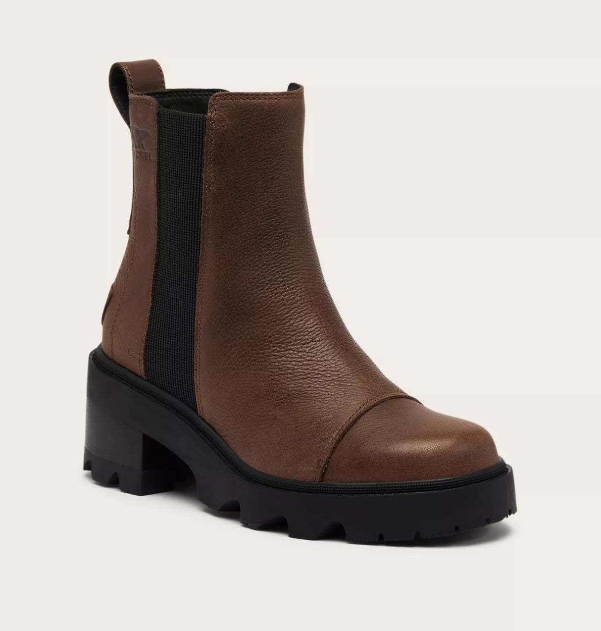 Sorel Women's JOAN NOW™ Chelsea Boot - Tobacco/Black