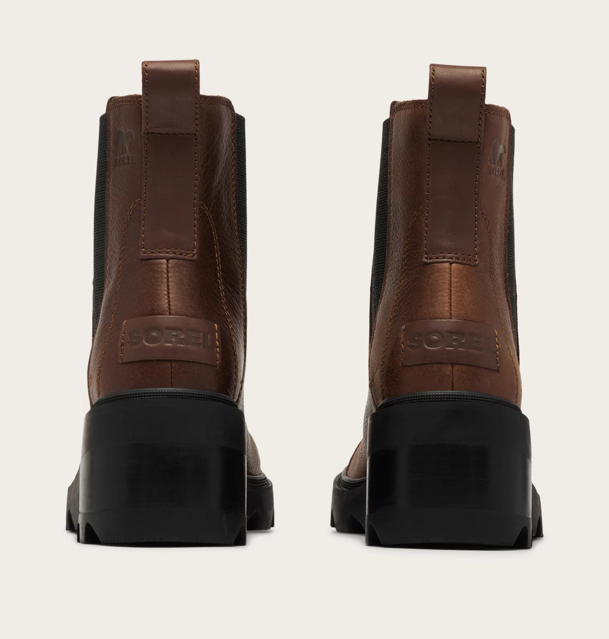 Sorel Women's JOAN NOW™ Chelsea Boot - Tobacco/Black