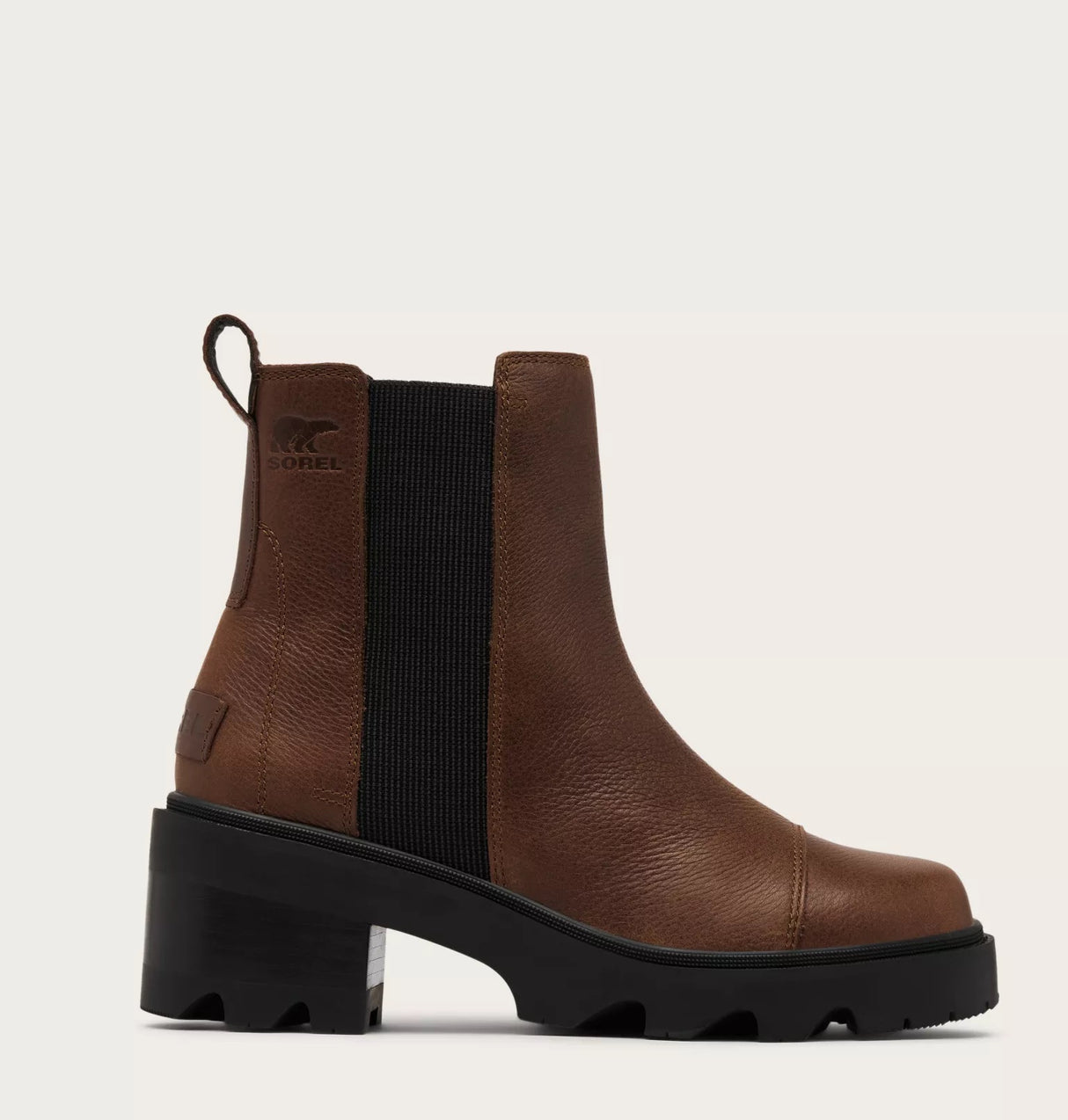 Sorel Women's JOAN NOW™ Chelsea Boot - Tobacco/Black
