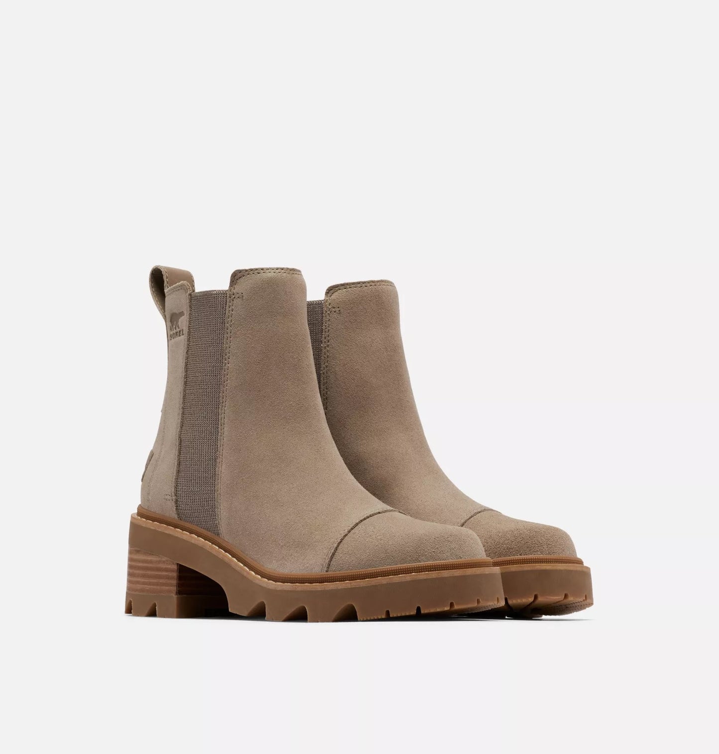 Sorel Women's JOAN NOW™ Chelsea Waterproof Boots - Omega Taupe/Gum