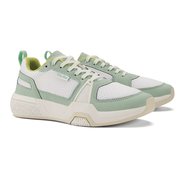 Olukai Women's Anau - Bright White/Pale Mint