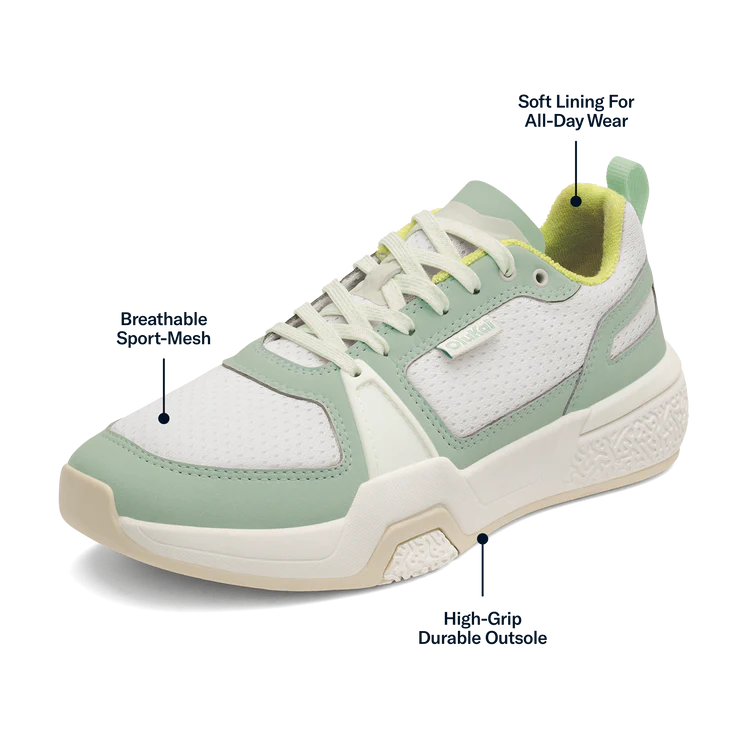 Olukai Women's Anau - Bright White/Pale Mint