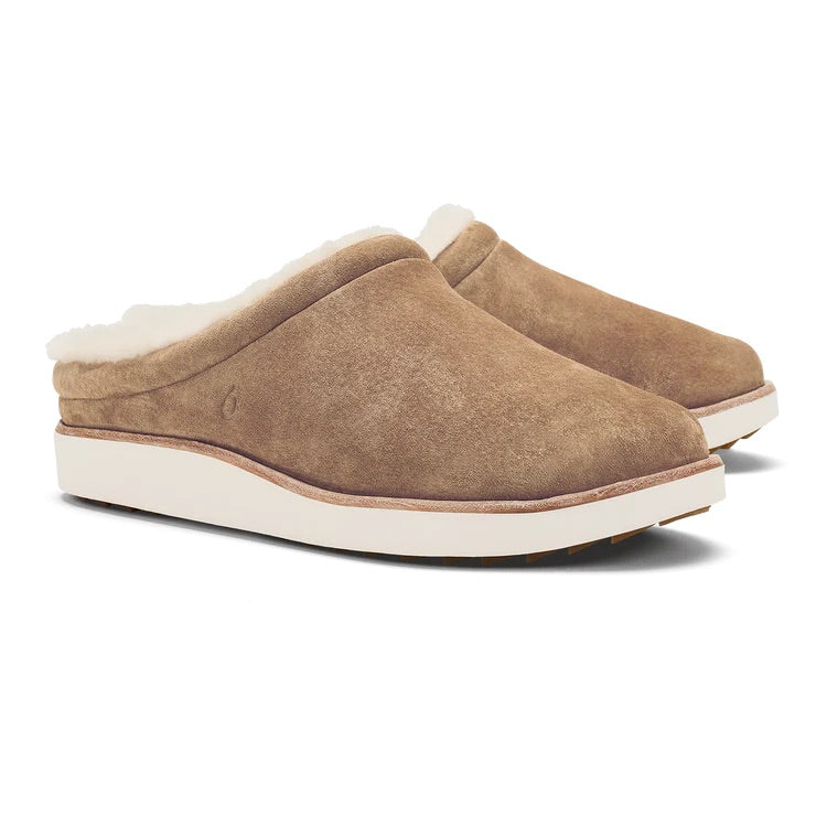 Olukai Women's Mani Slippers - Tan/Golden Sand