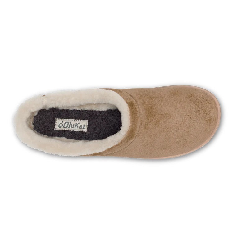 Olukai Women's Mani Slippers - Tan/Golden Sand