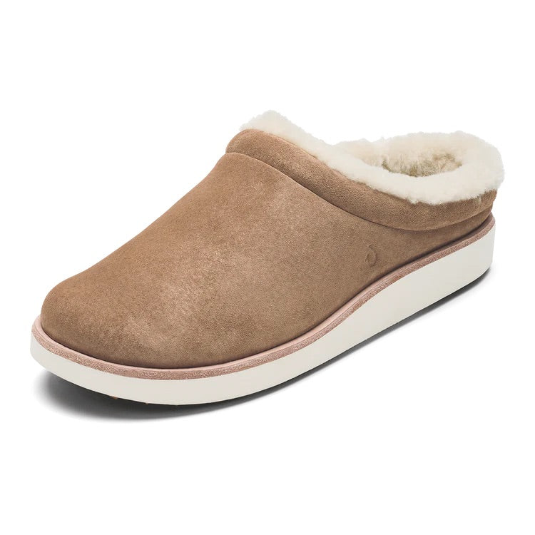 Olukai Women's Mani Slippers - Tan/Golden Sand