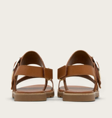 Sorel Women's ELLA™ lll Slingback Flat Sandal - Iced Tea/Gum 2