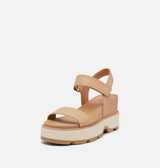 Sorel Women's JOANIE™ lV Y Strap Wedge Sandals - Honest Beige/Bleached Ceramic