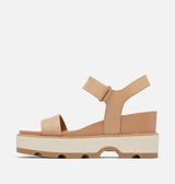 Sorel Women's JOANIE™ lV Y Strap Wedge Sandals - Honest Beige/Bleached Ceramic