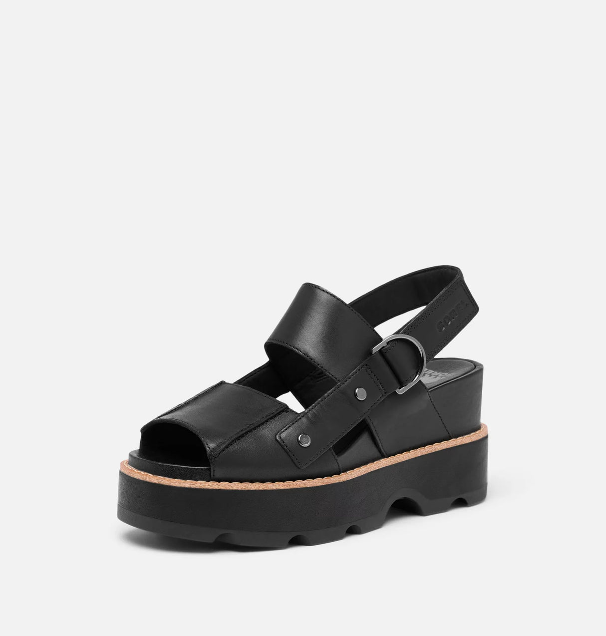 Sorel Women's JOANIE™ IV Sandal Wedge - Black/Black