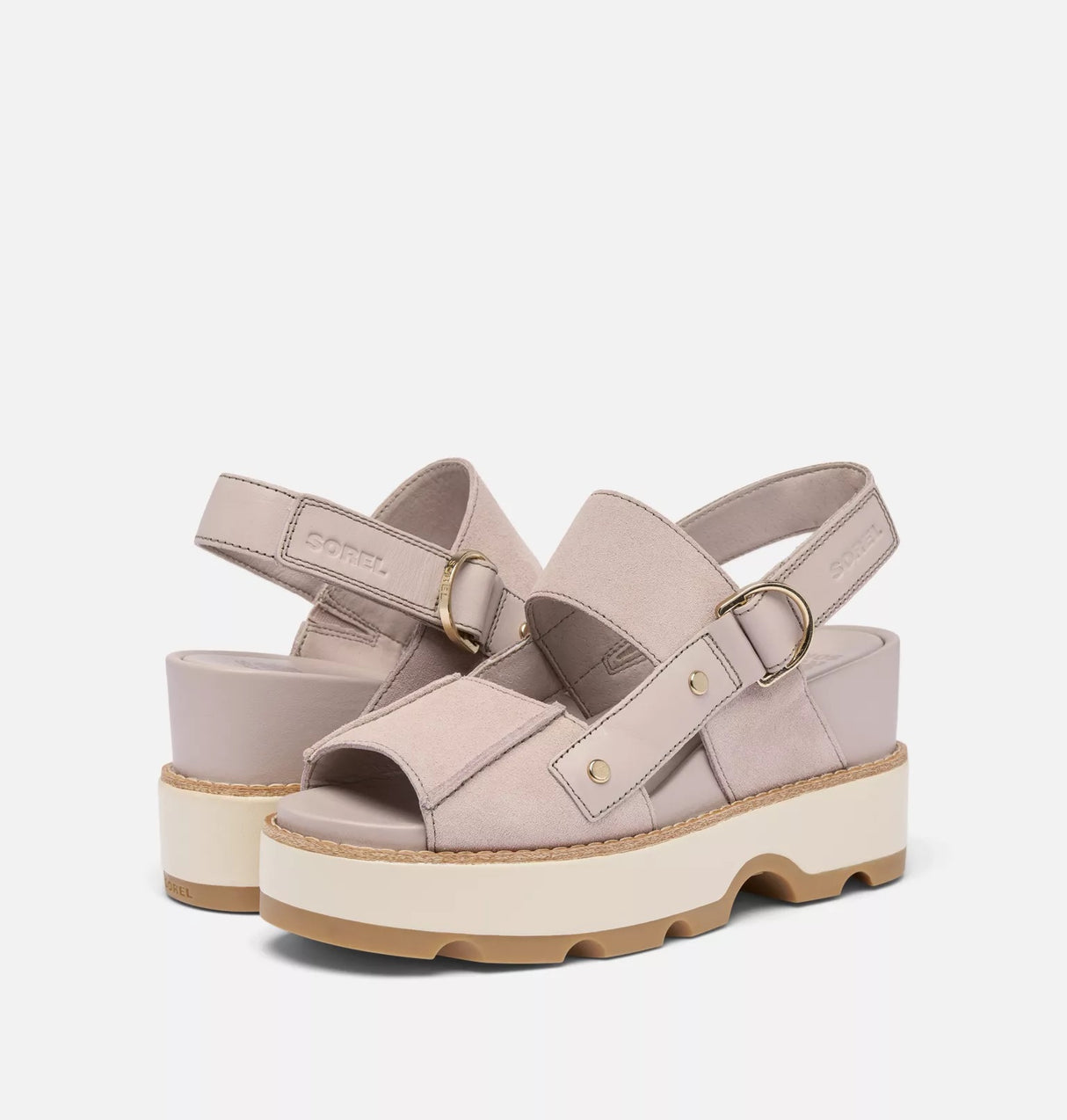 Sorel Women's JOANIE™ IV Sandal Wedge - Crushed Clay/Gum