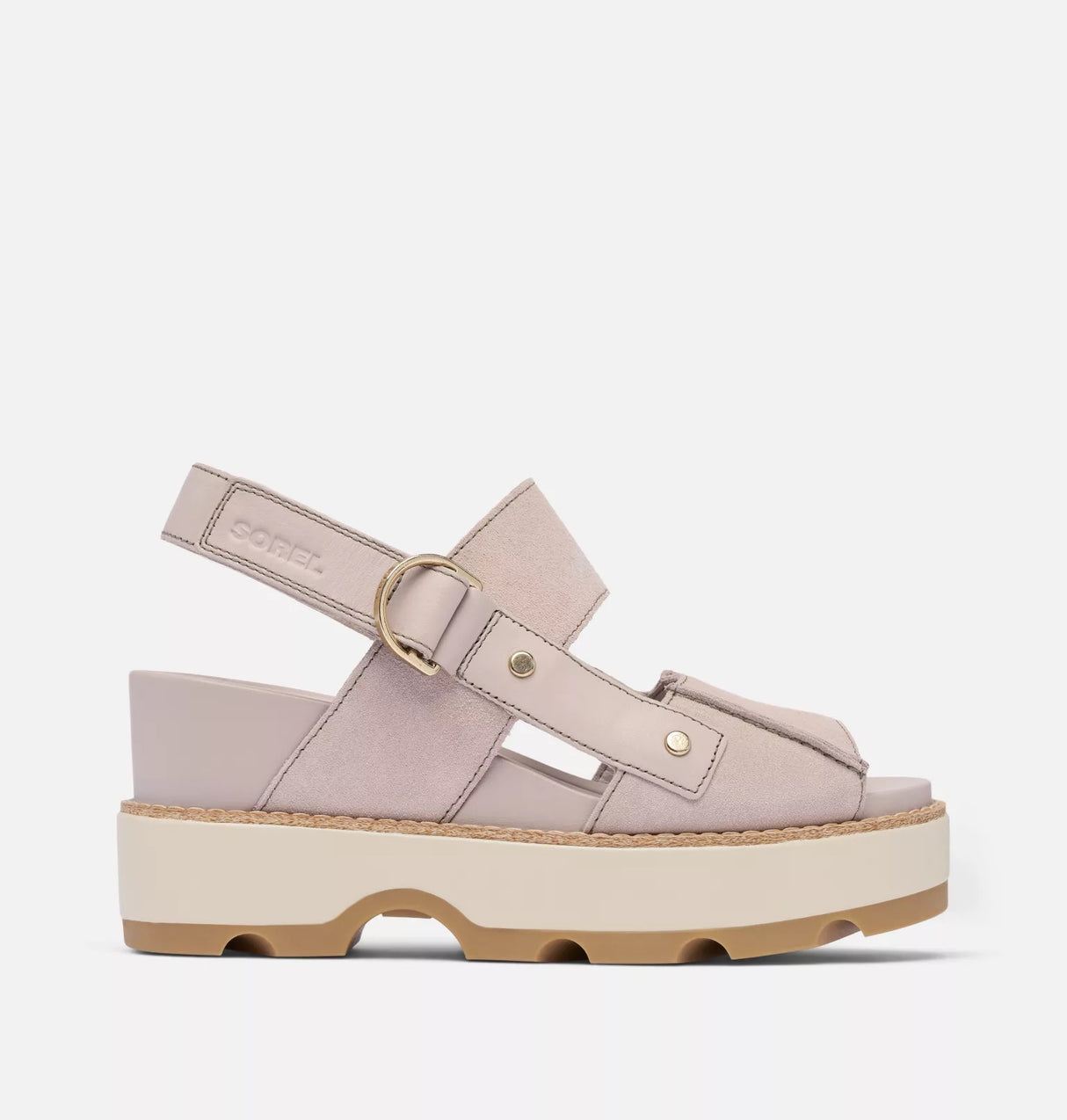 Sorel Women's JOANIE™ IV Sandal Wedge - Crushed Clay/Gum