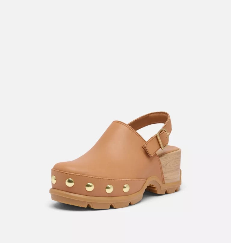 Sorel Women's ROAM’N CLOG™ RVT Clog - Tawny Buff/Gum