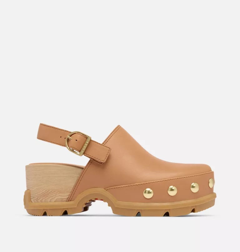 Sorel Women's ROAM’N CLOG™ RVT Clog - Tawny Buff/Gum