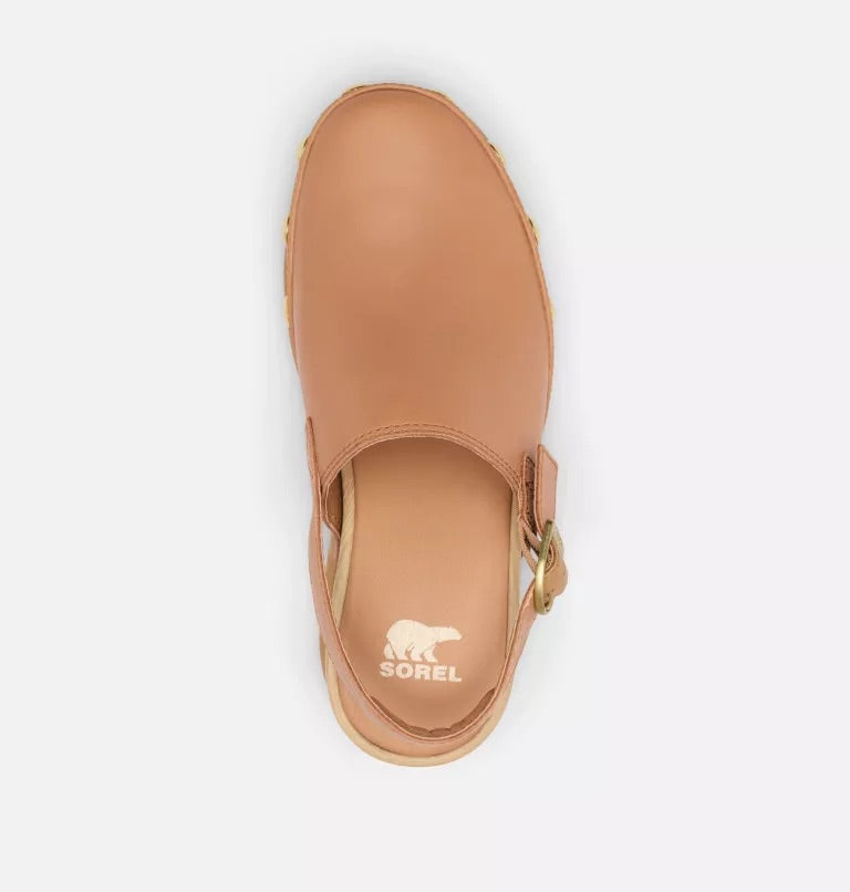 Sorel Women's ROAM’N CLOG™ RVT Clog - Tawny Buff/Gum