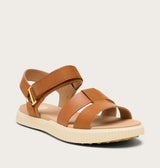 Sorel Women's ONA AVE™ Ankle Strap Flat Sandal - Iced Tea, Gum 16