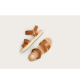 Sorel Women's ONA AVE™ Ankle Strap Flat Sandal - Iced Tea, Gum 16