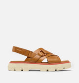 Sorel Women's REIN CB™ Crisscross Sandal - Canyon Gold/Bleached Ceramic