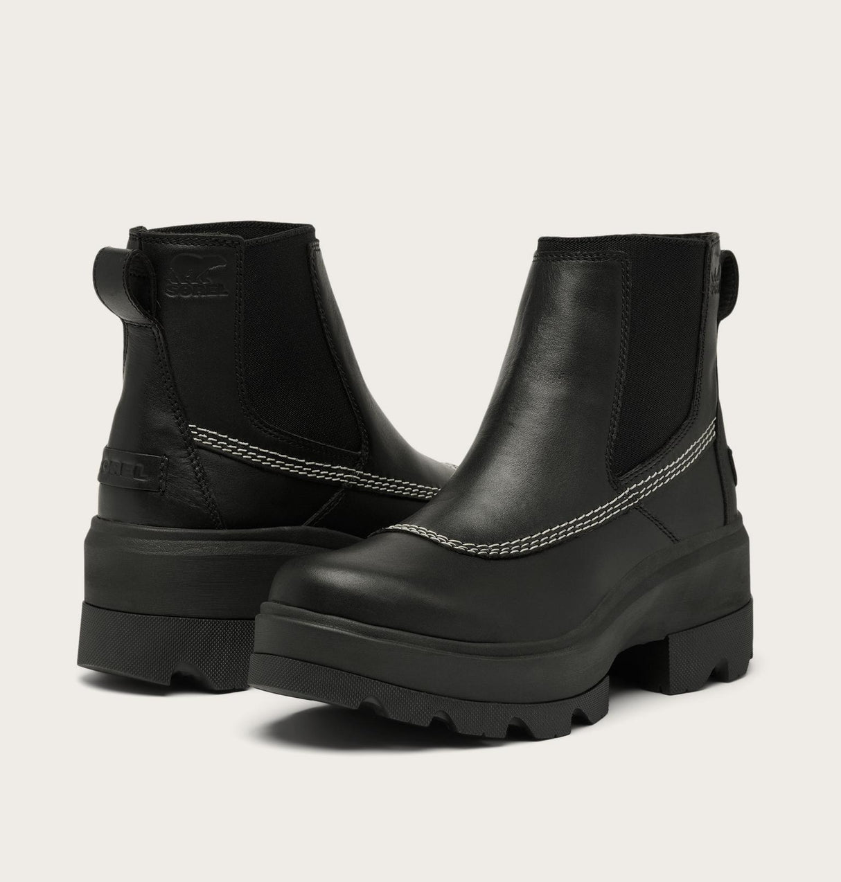JOAN FRWD™ Women's Chelsea Boot - Black, Bleaced Ceramic