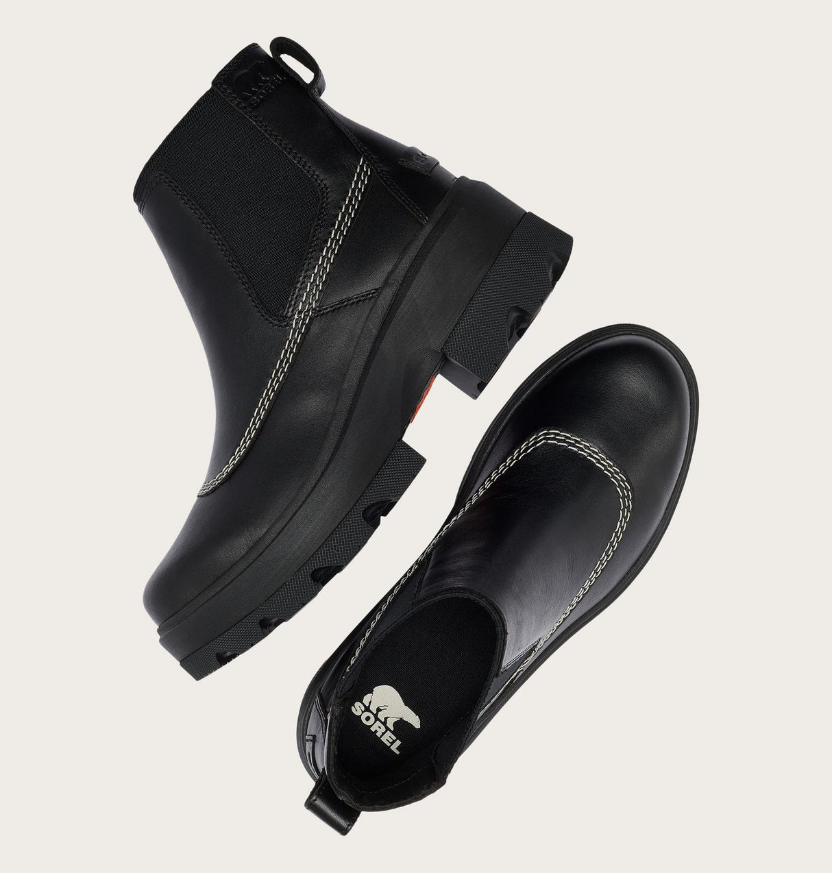 JOAN FRWD™ Women's Chelsea Boot - Black, Bleaced Ceramic