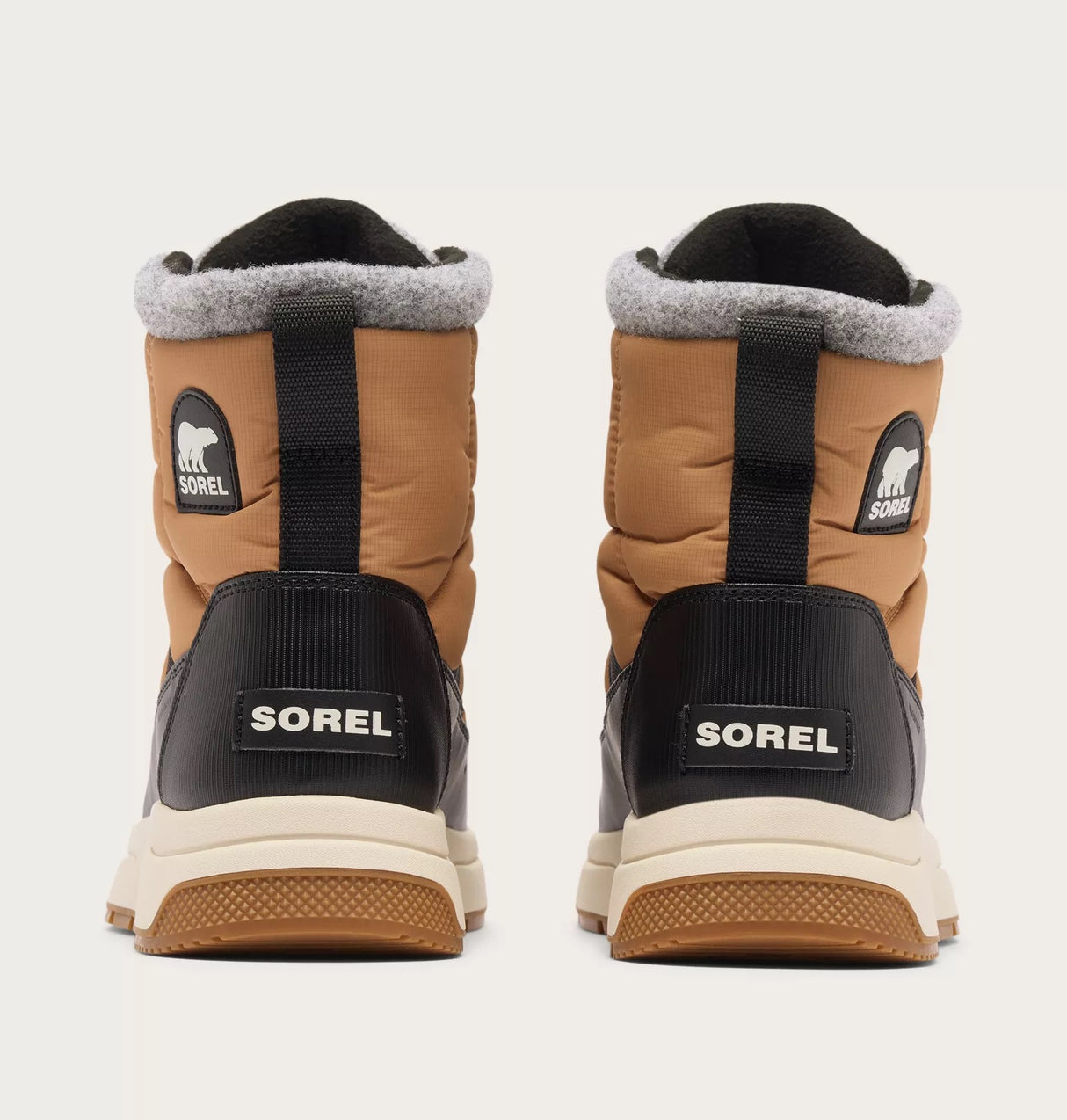 SOREL Women's WHITNEY™ III MID Women's Waterproof Boot - Tawny Buff/Black