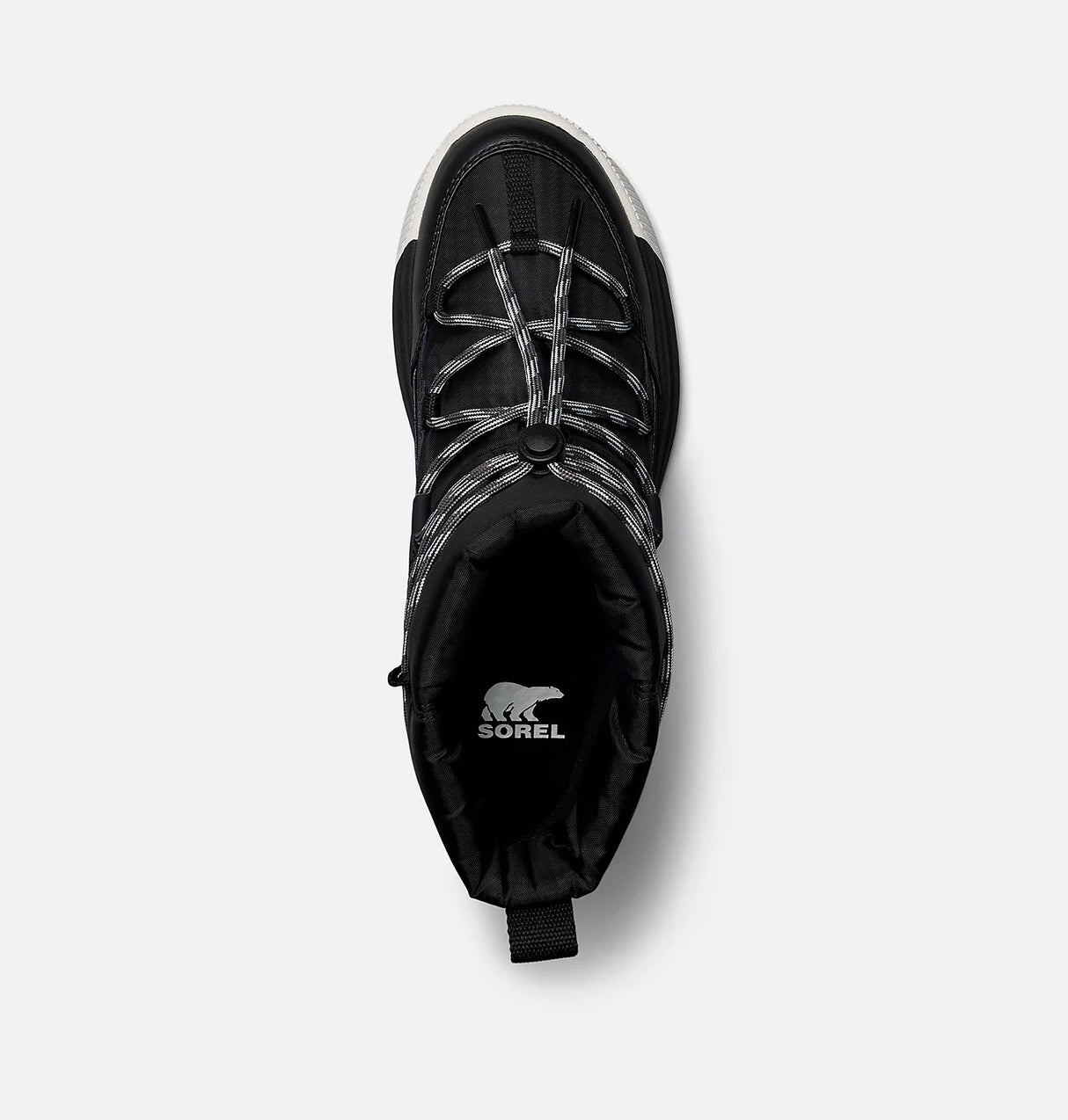 SOREL Women's WHITNEY™ III Women's Waterproof Slip-On Boot - Black/Sea Salt