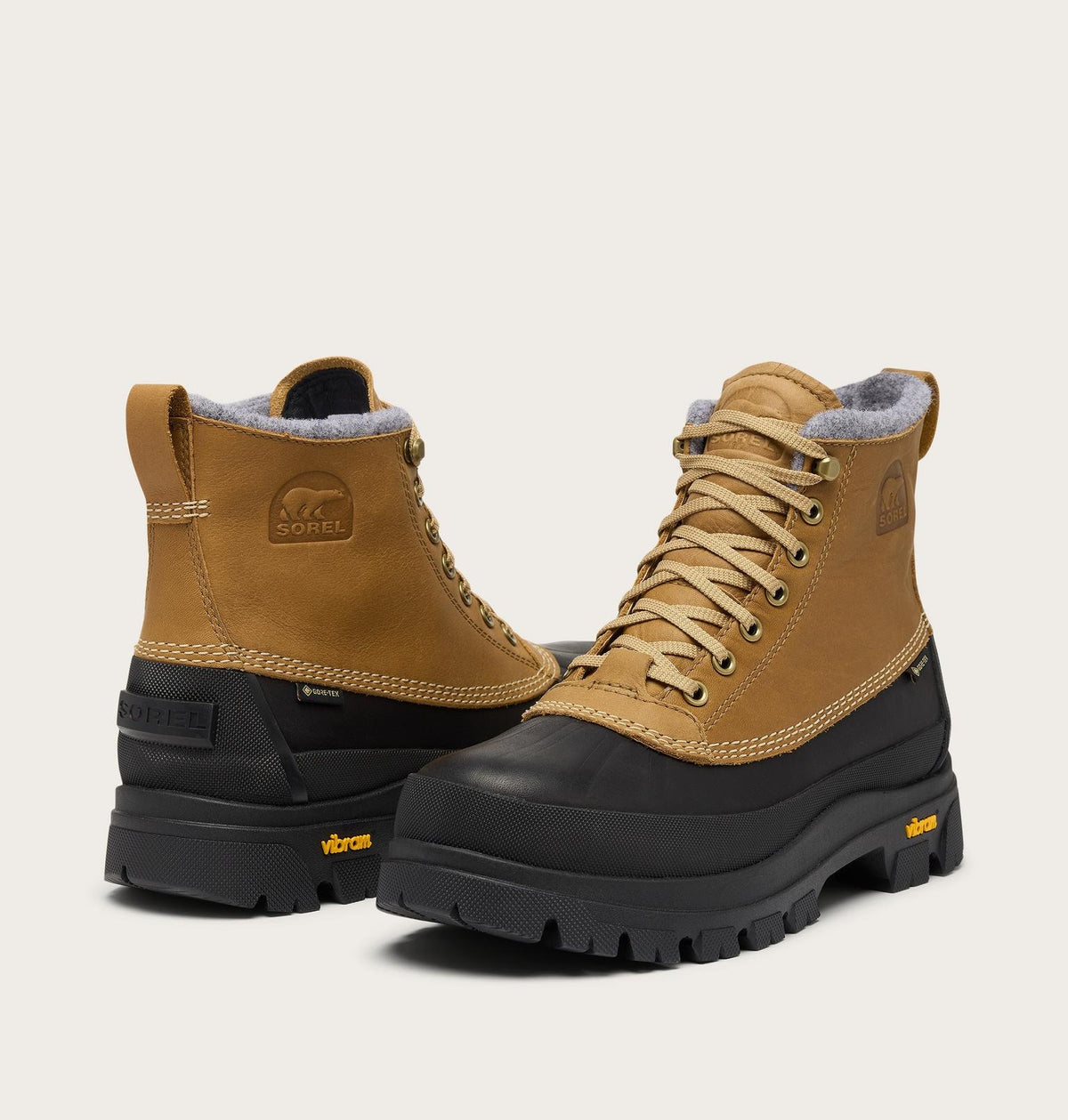 SOREL DAYSTORM HORIZON™ GTX Men's Waterproof Boot - Caribou Buff/Black