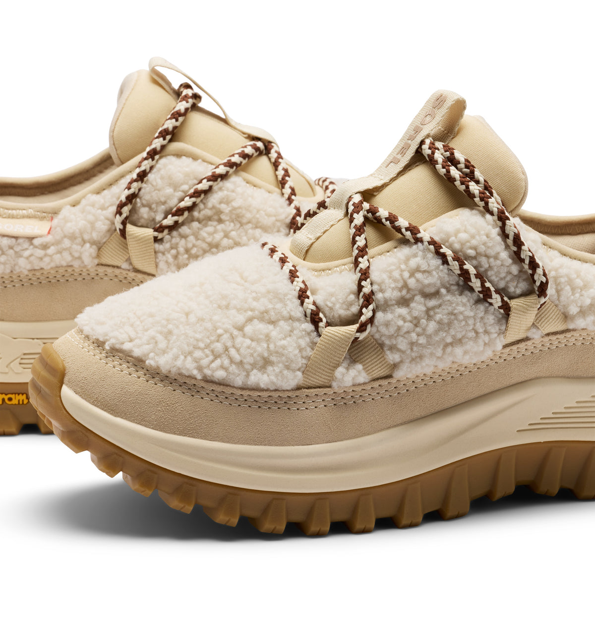Sorel Women's Callsign™ Daybreak Cozy Women's Sneaker - Bleached Ceramic, Gum 17