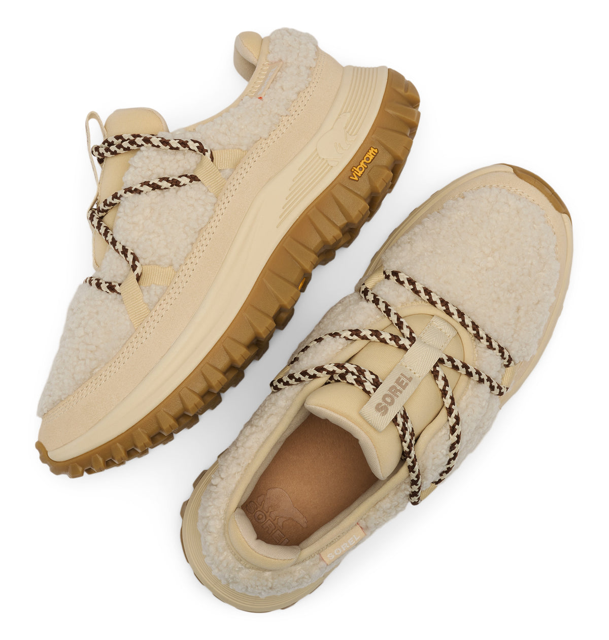 Sorel Women's Callsign™ Daybreak Cozy Women's Sneaker - Bleached Ceramic, Gum 17