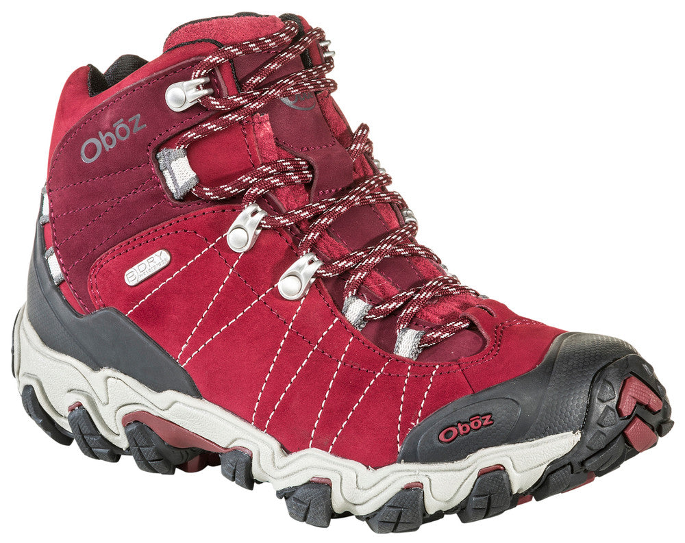 Oboz Women's Bridger Mid B-Dry - Rio Red