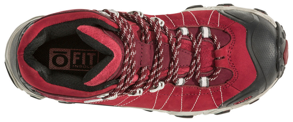 Oboz Women's Bridger Mid B-Dry - Rio Red