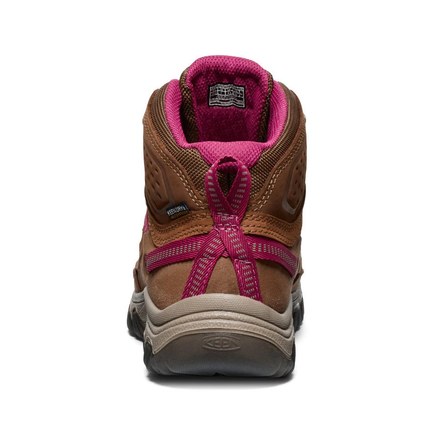 Keen Women's Targhee IV Mid Waterproof - Bison/Beaujolais