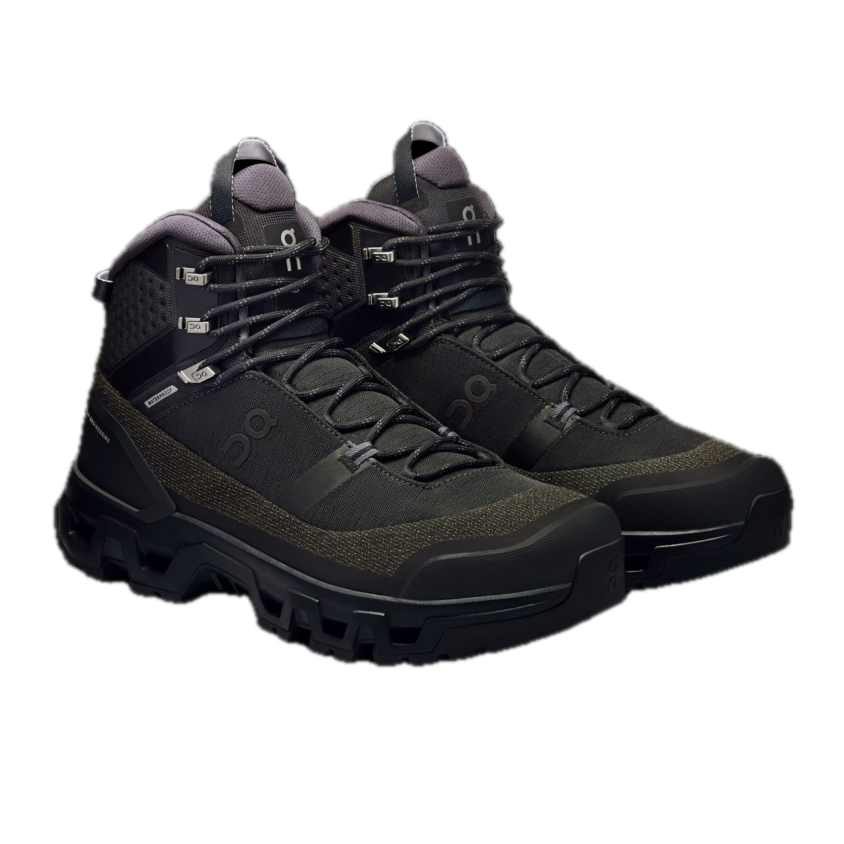 On Cloud Men's Cloudrock Trek Waterproof - Black
