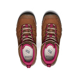 Keen Women's Targhee IV Mid Waterproof - Bison/Beaujolais