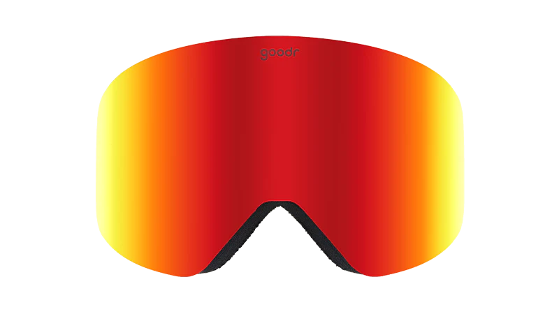 Goodr Snow G Ski & Snowboard Goggles - Here for the Hot Toddies