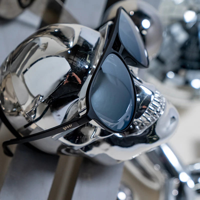 Goodr Mach G Sunglasses - Add the Chrome Package