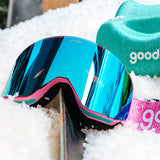 Goodr Snow G Ski & Snowboard Googles - Bunny Slope Dropout