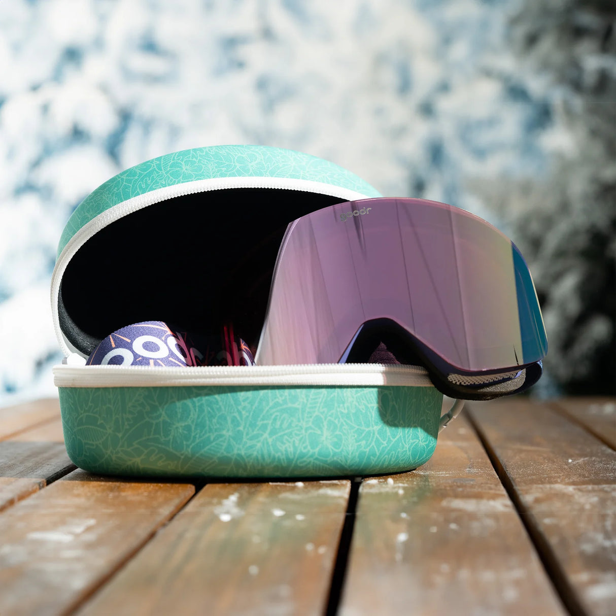 Goodr Snow G Ski & Snowboard Googles - Lifties Delight