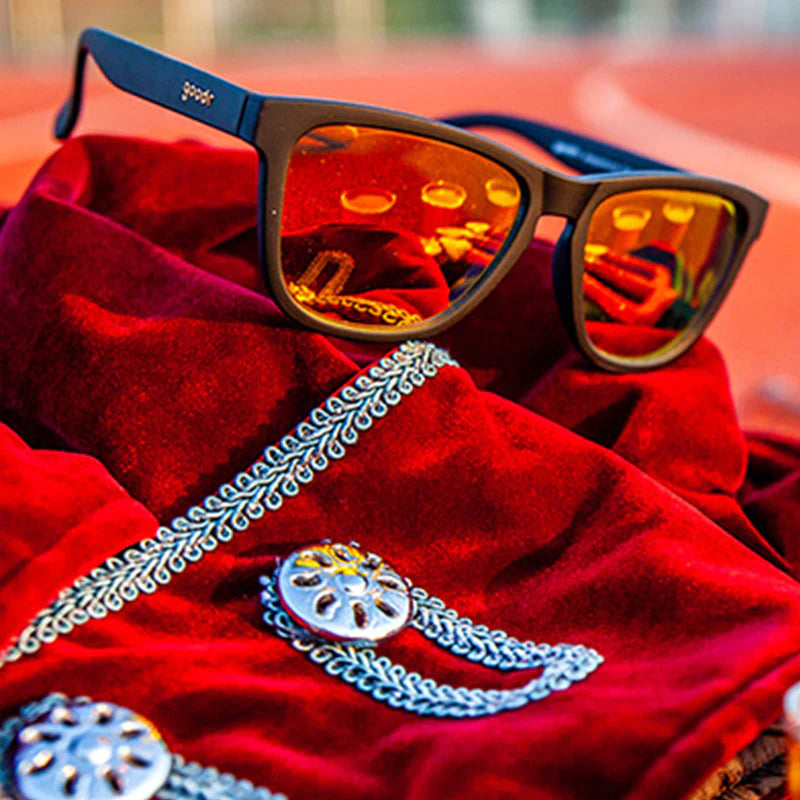 Goodr OG Sunglasses - Whisky Shots with Satan