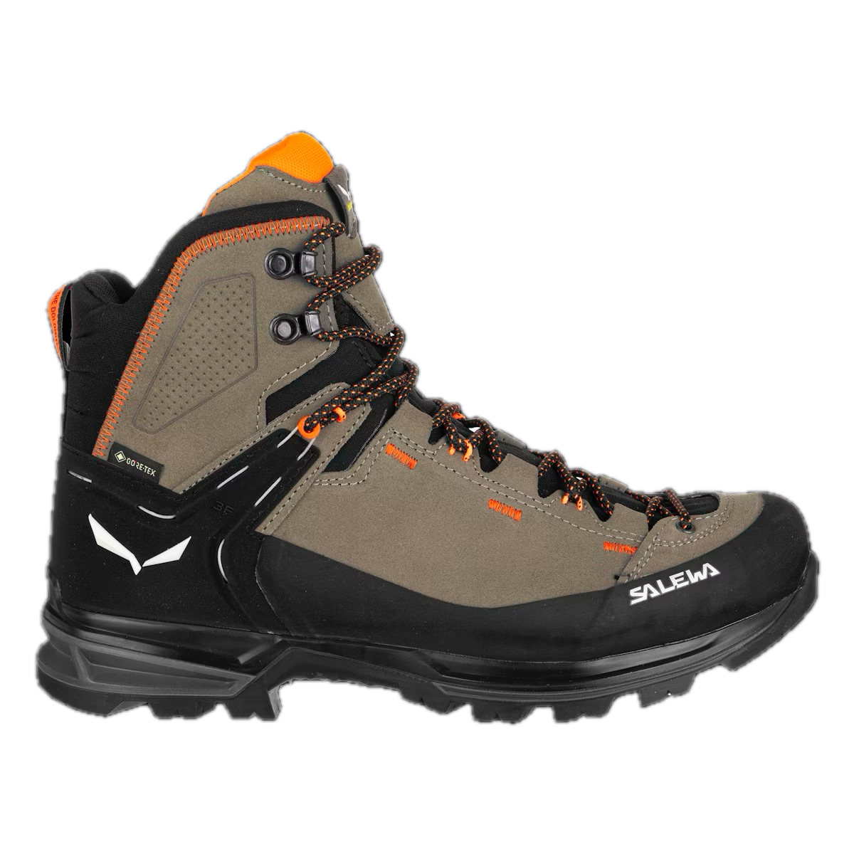 Salewa Men's MTN Trainer 2 Mid GTX - Brown Bungee Cord/Black