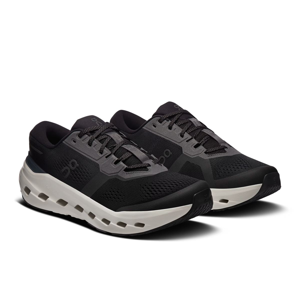 On Cloud Men's Cloudrunner 3 Running Shoes - Black / Ivory