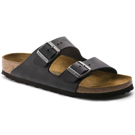 Birkenstock Arizona BS Oiled Leather Sandal - Black