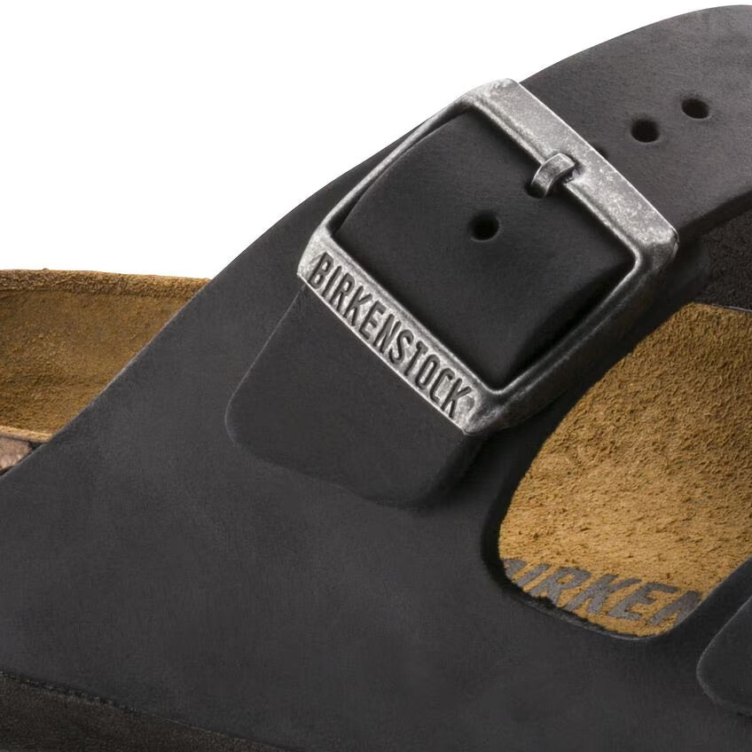 Birkenstock Arizona BS Oiled Leather Sandal - Black