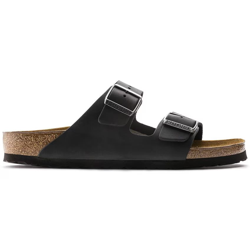 Birkenstock Arizona BS Oiled Leather Sandal - Black