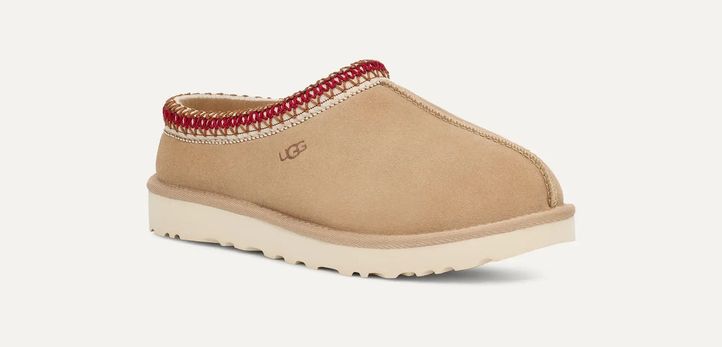 UGG Women's Tasman Slippers - Sand/Dark Cherry