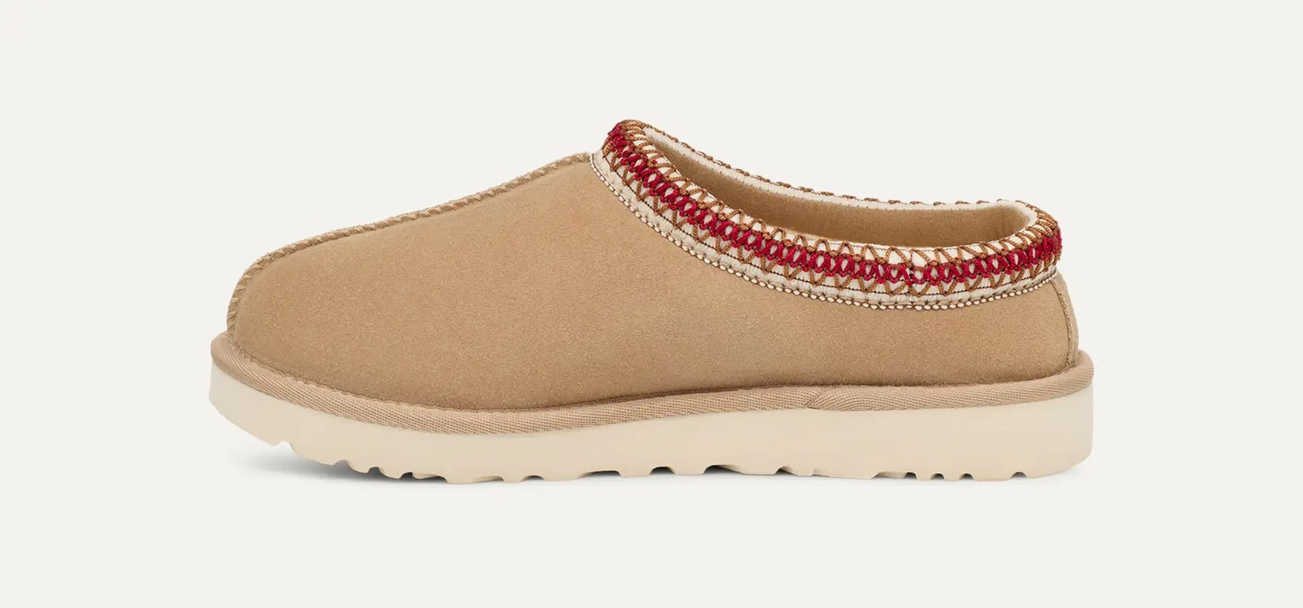 UGG Women's Tasman Slippers - Sand/Dark Cherry